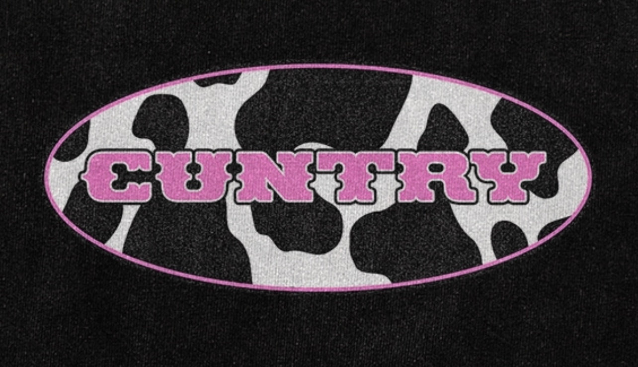 COW PRINT CUNTRY T-Shirt