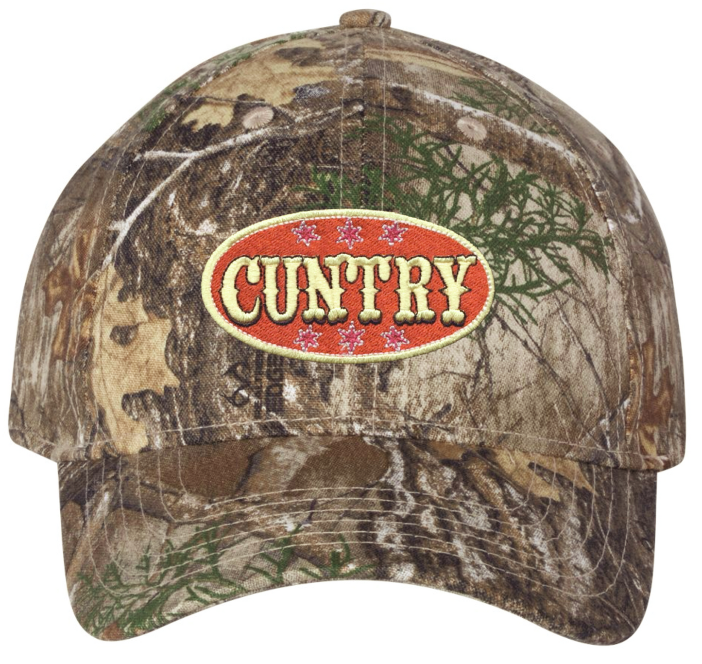 CUNTRY REAL TREE HAT