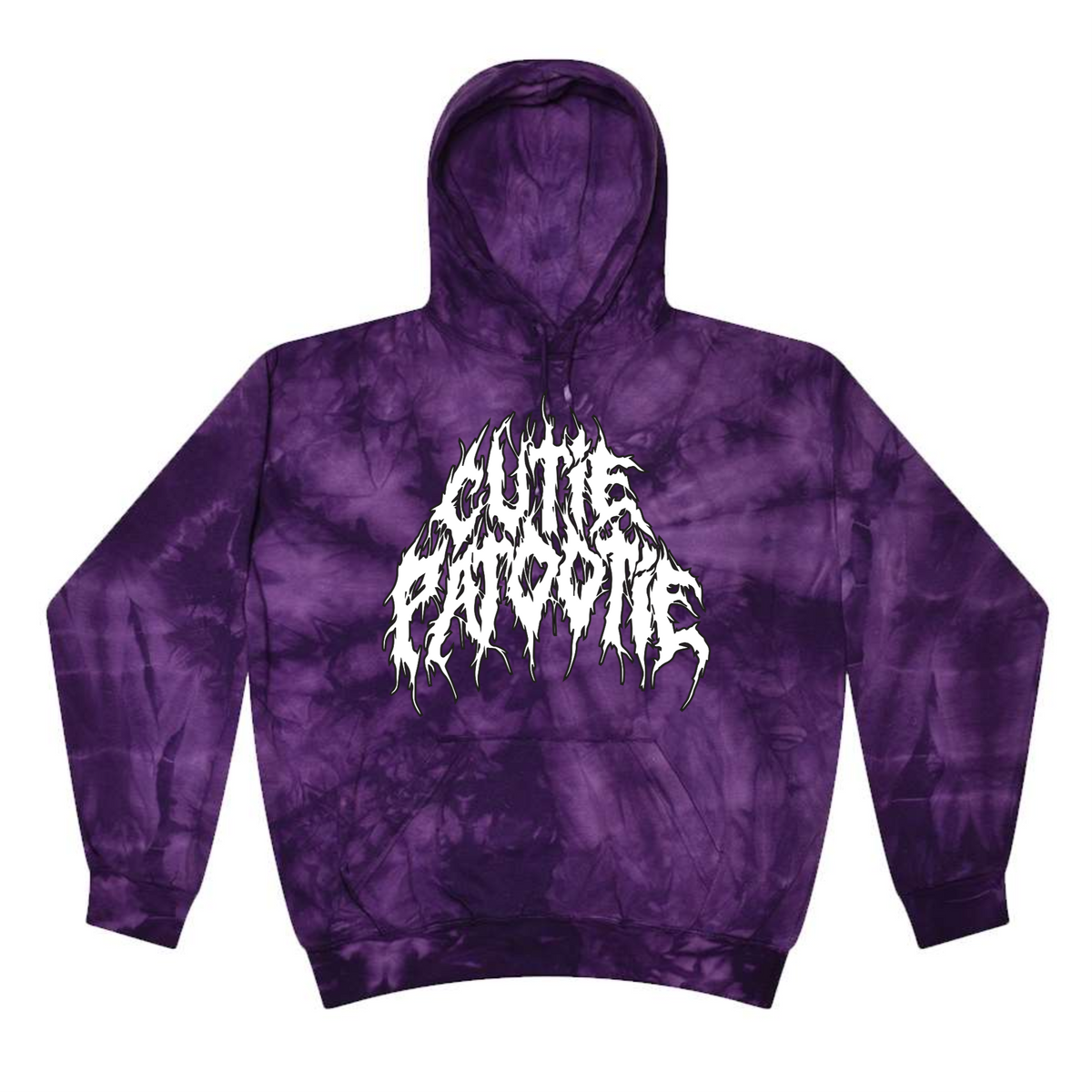 TIE DYE CUTIE PATOOTIE HOODIE