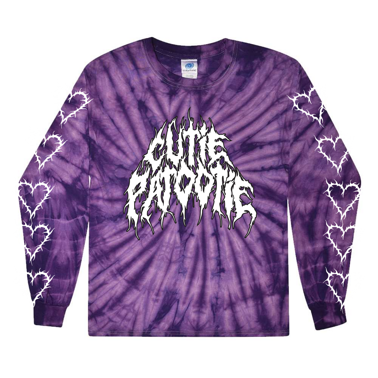 TIE DYE CUTIE PATOOTIE LONG SLEEVE