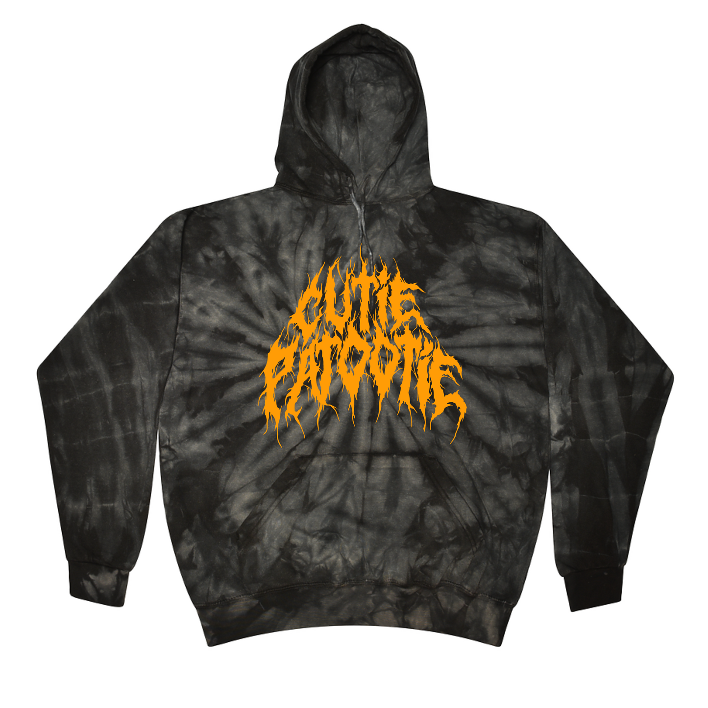 HALLOWEEN TIE DYE CUTIE PATOOTIE HOODIE
