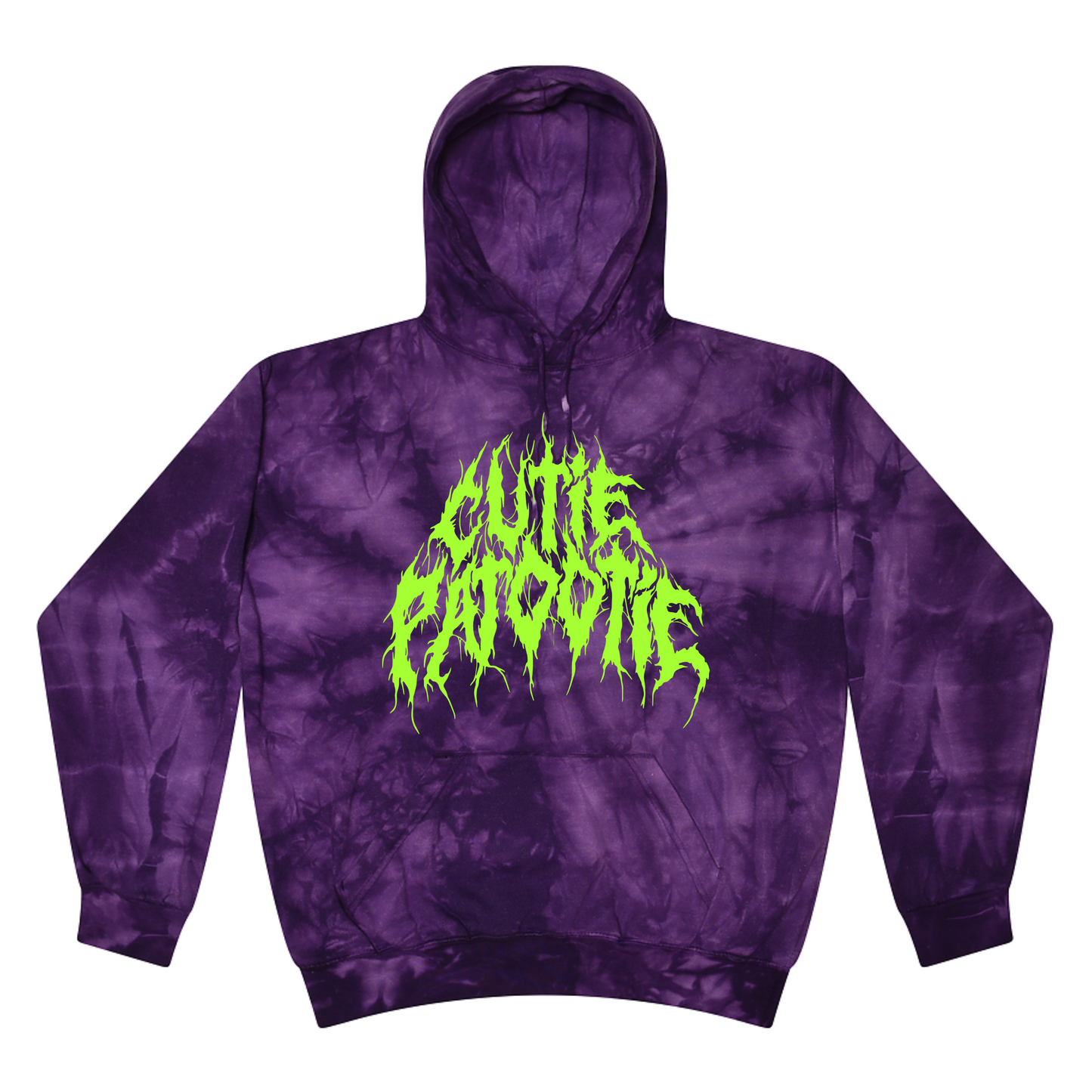 HALLOWEEN TIE DYE CUTIE PATOOTIE HOODIE