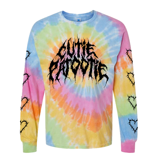 TIE DYE CUTIE PATOOTIE LONG SLEEVE