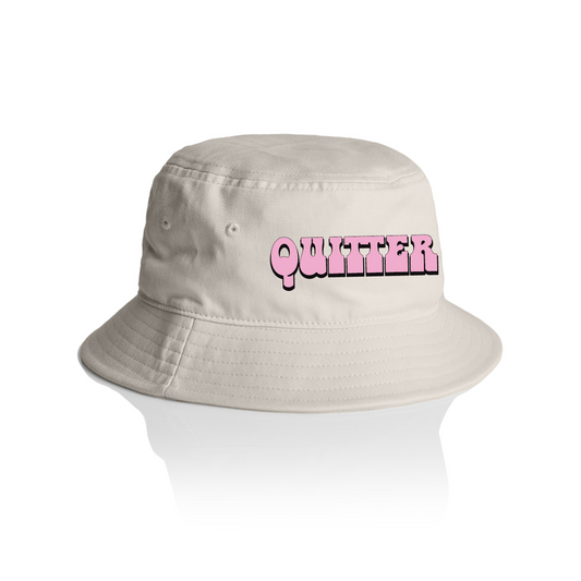 QUITTER BUCKET HAT