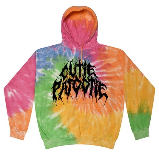 TIE DYE CUTIE PATOOTIE HOODIE