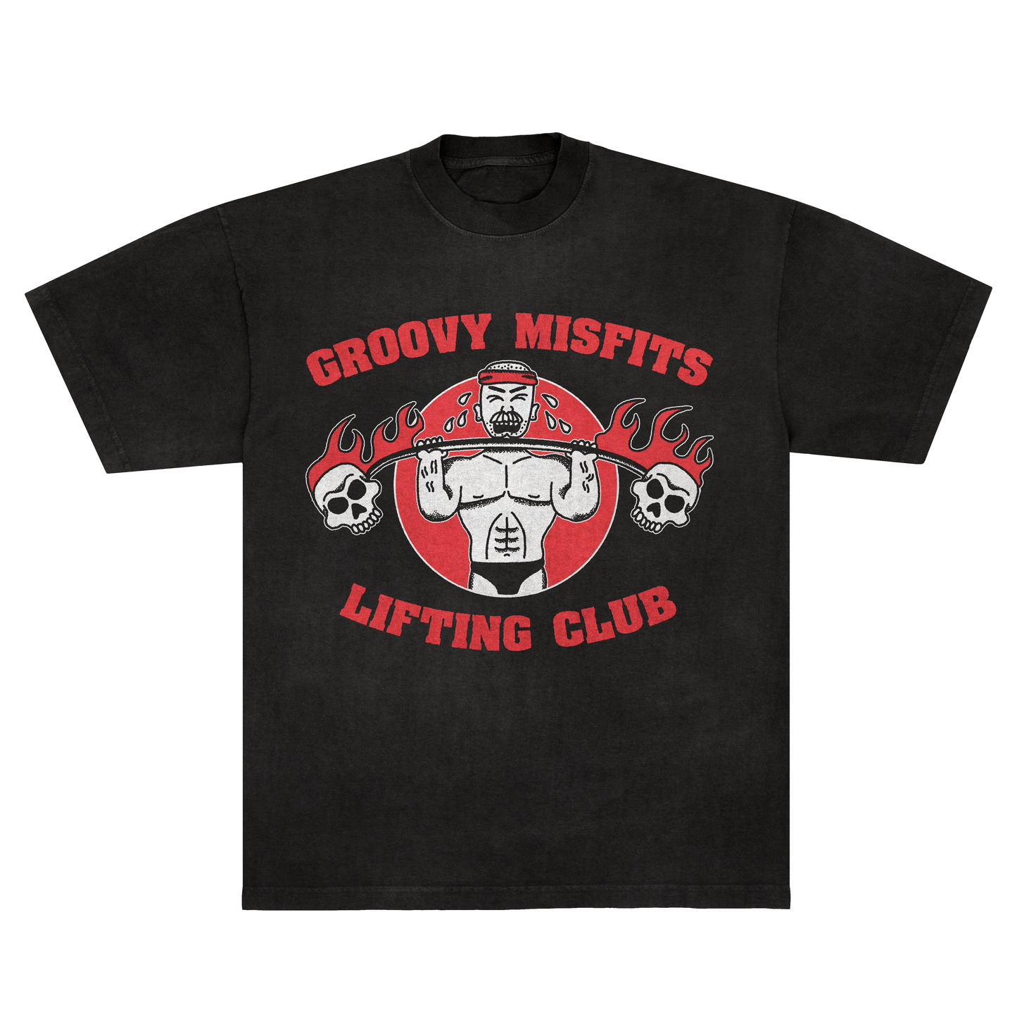 Groovy Misfits Lifting Club T-Shirt