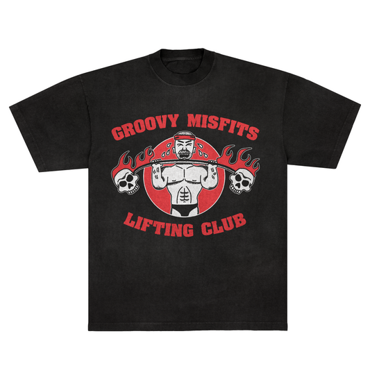 Groovy Misfits Lifting Club T-Shirt