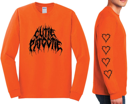 HI VIZ ORANGE CUTIE PATOOTIE LONG SLEEVE