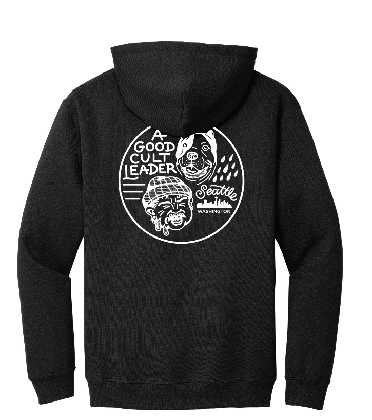 OFFICIAL A GOOD CULT LEADER LOGO HOODIE