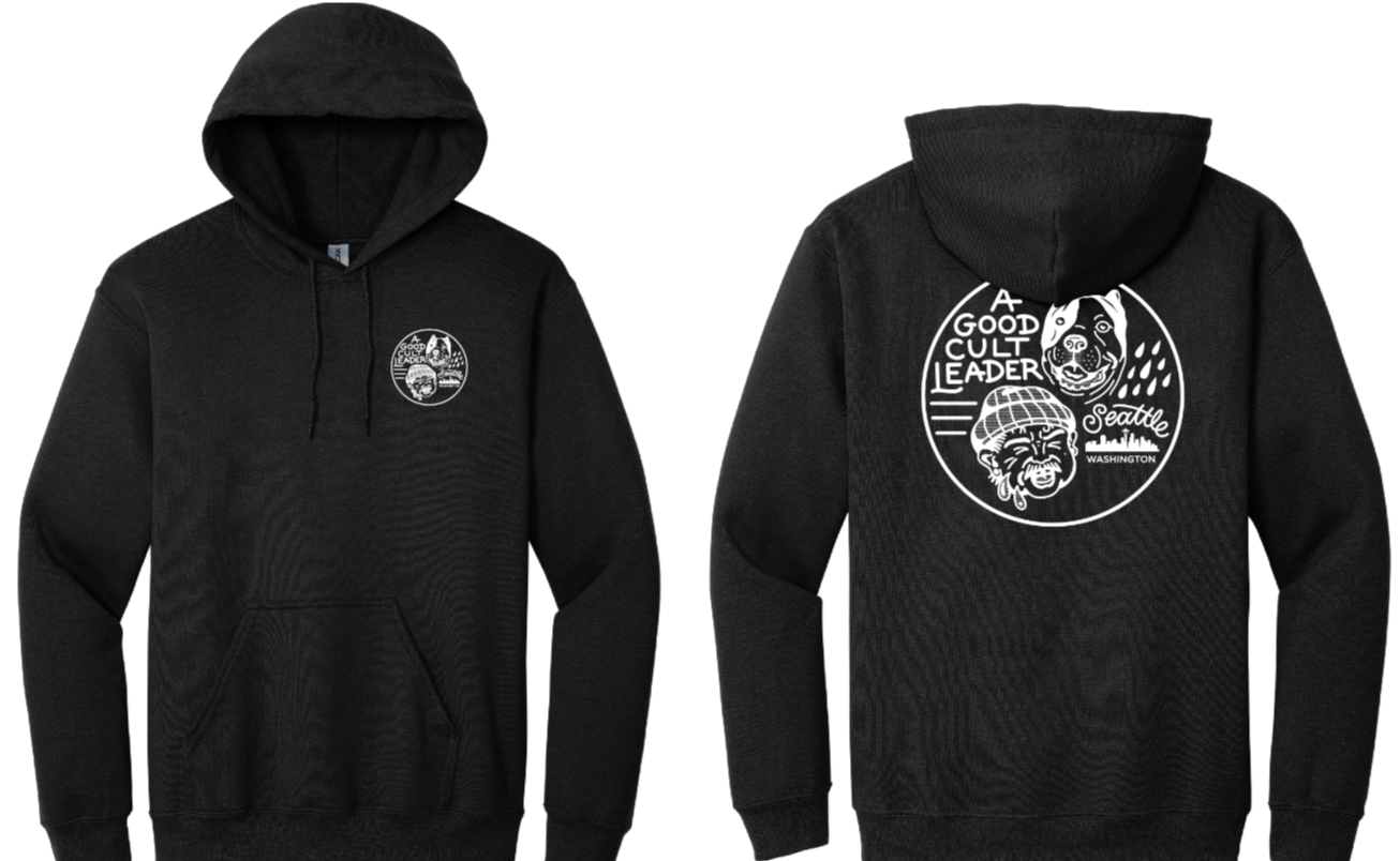 OFFICIAL A GOOD CULT LEADER LOGO HOODIE