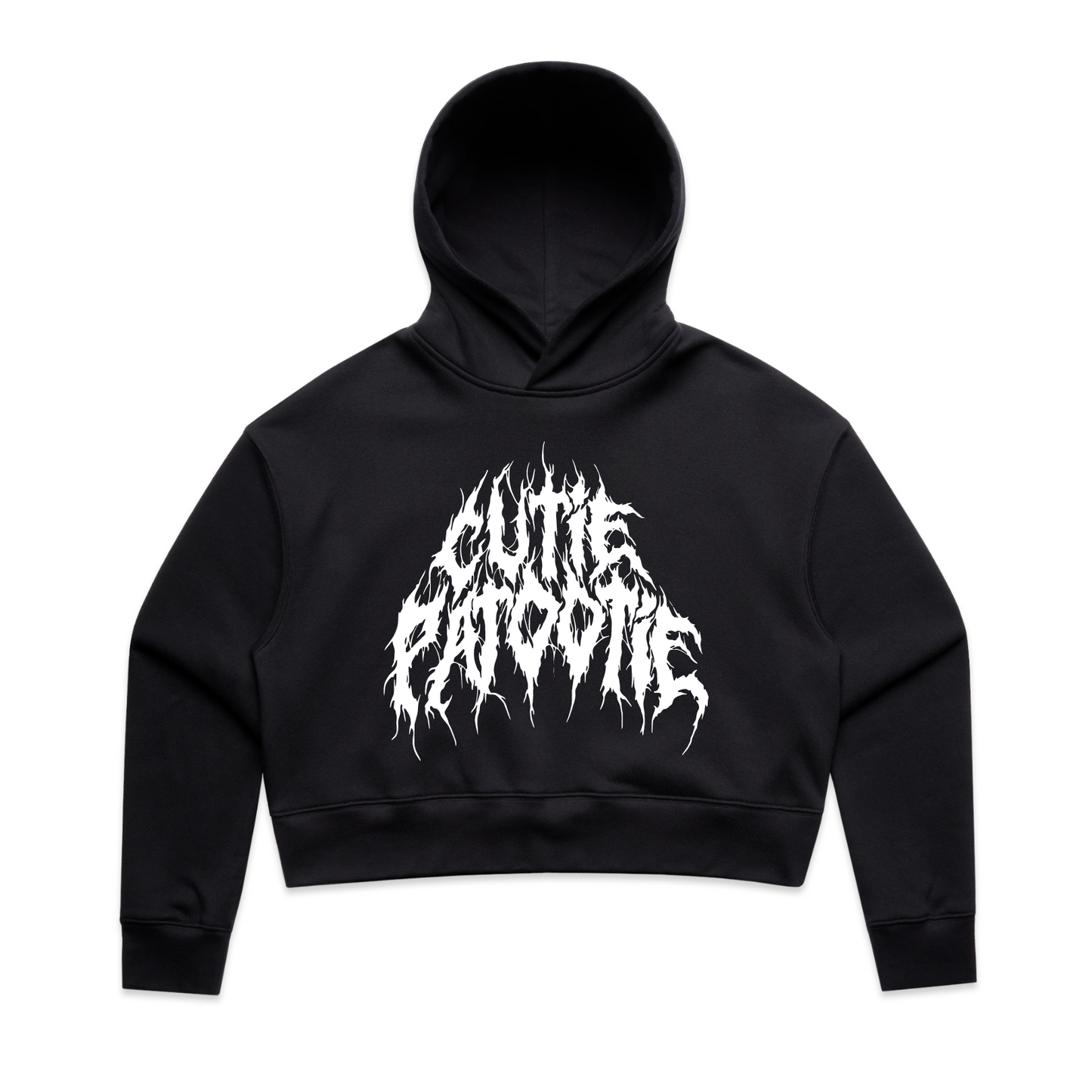 CUTIE PATOOTIE CROPPED HOODIE