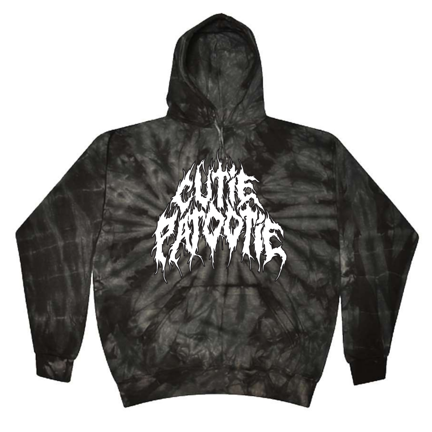 TIE DYE CUTIE PATOOTIE HOODIE