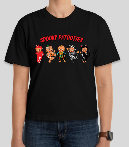 SPOOKY PATOOTIE CROP TOP