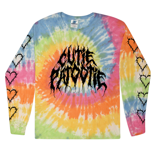 TIE DYE CUTIE PATOOTIE LONG SLEEVE