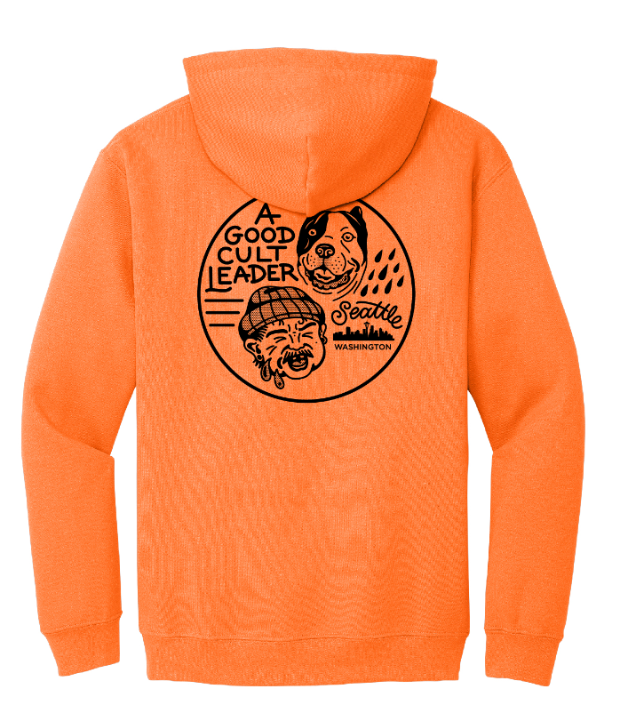 OFFICIAL A GOOD CULT LEADER LOGO HOODIE