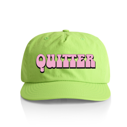 QUITTER HAT