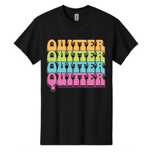 STACKED QUITTER T-SHIRT