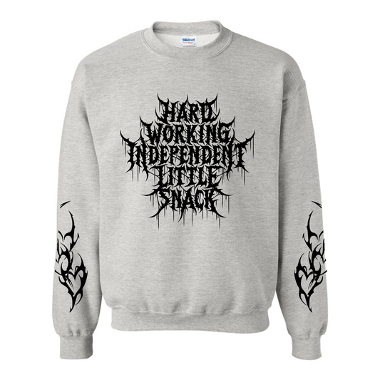 HARD-WORKING INDEPENDENT LITTLE SNACK CREWNECK