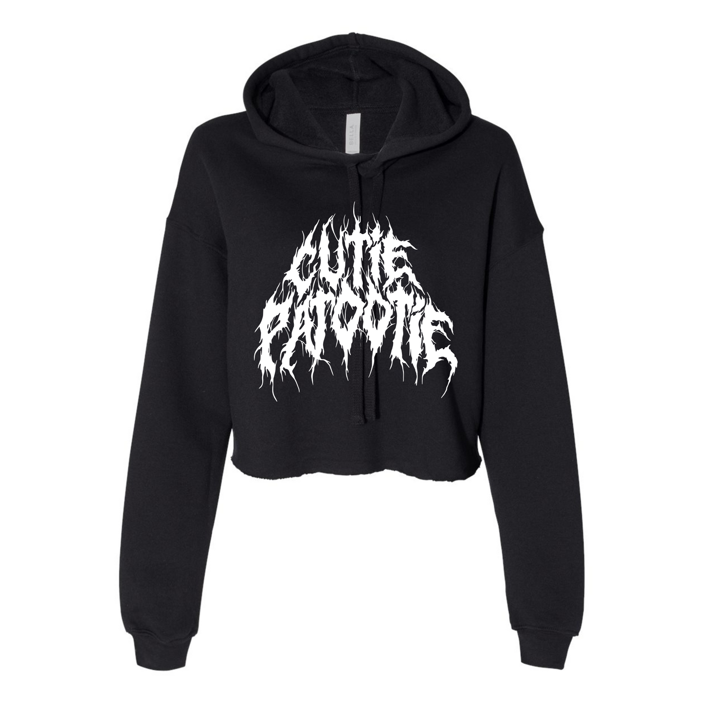 CUTIE PATOOTIE CROPPED HOODIE