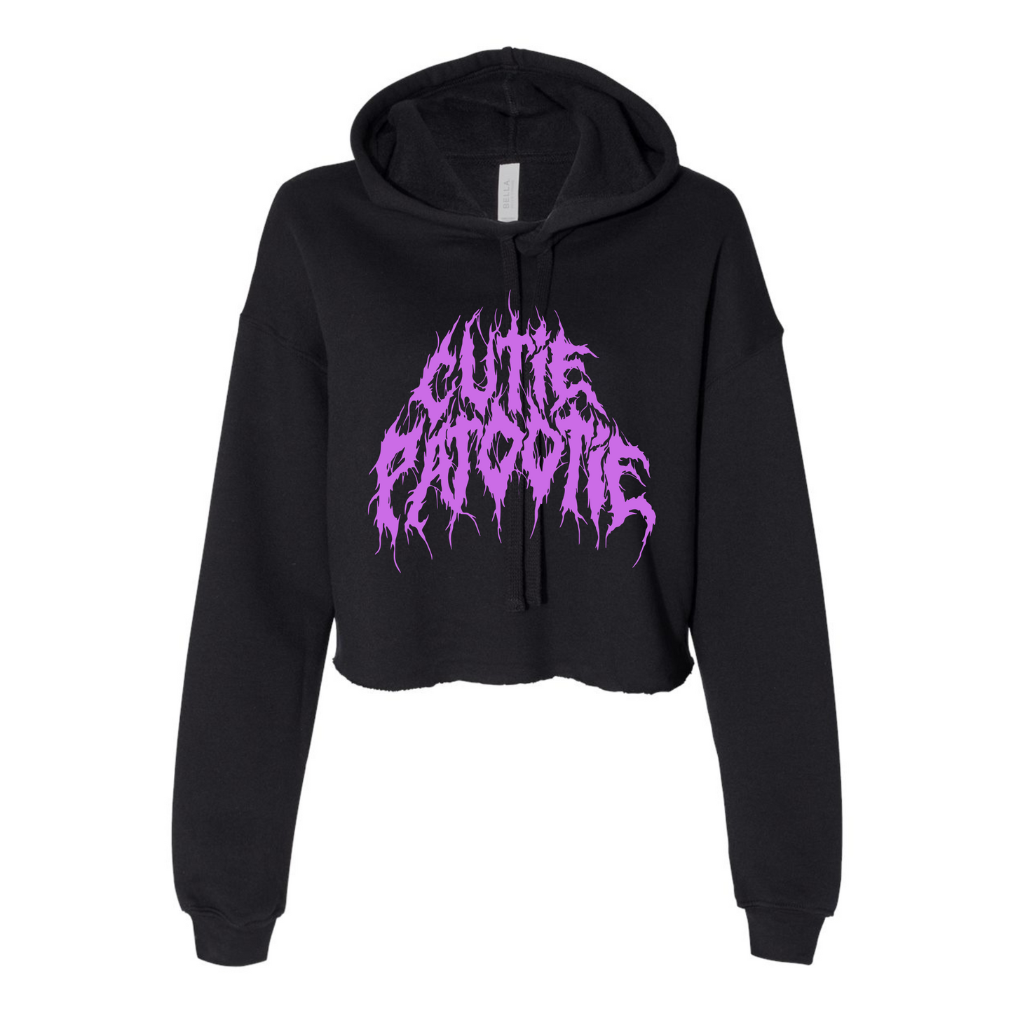 CUTIE PATOOTIE CROPPED HOODIE