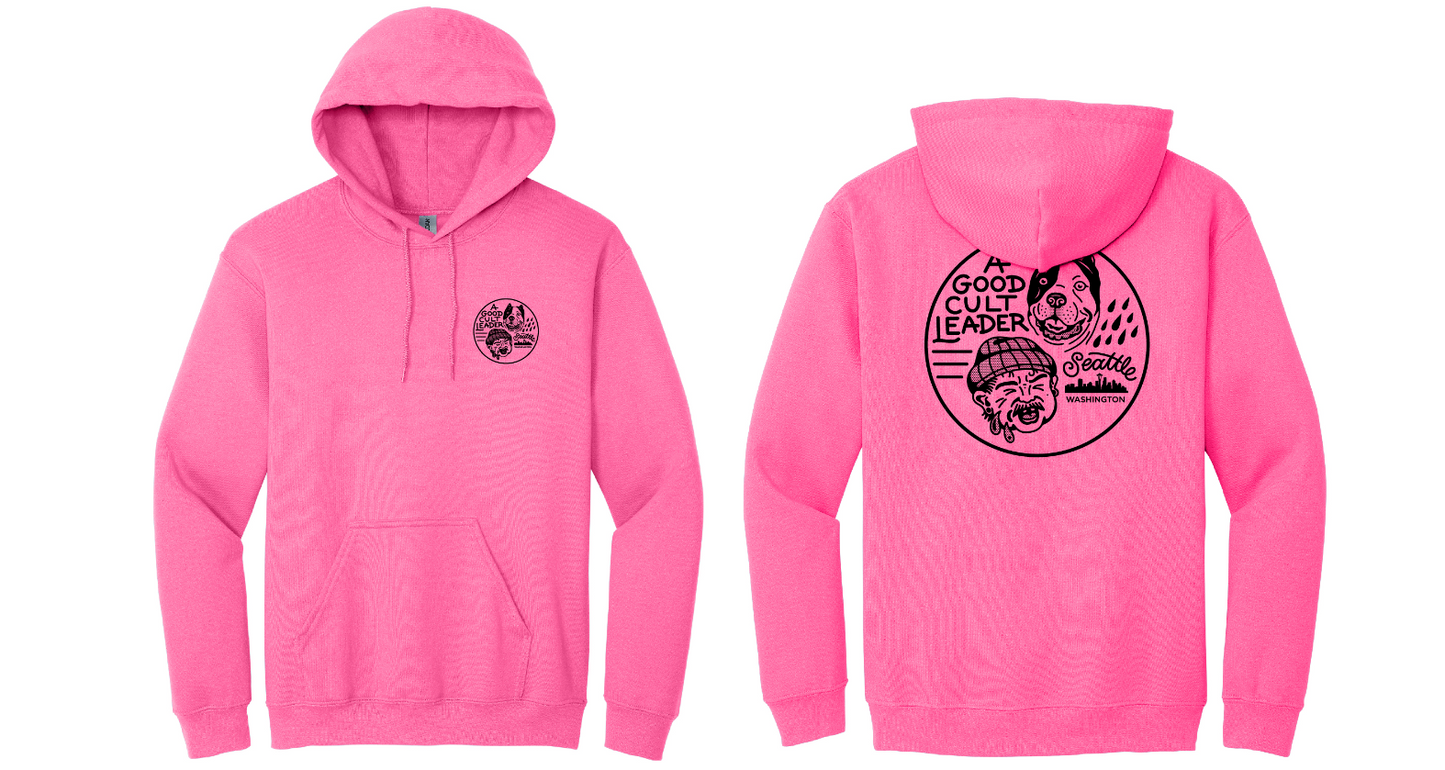 OFFICIAL A GOOD CULT LEADER LOGO HOODIE