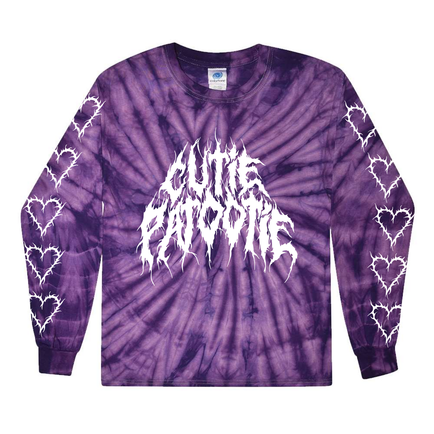 TIE DYE CUTIE PATOOTIE LONG SLEEVE