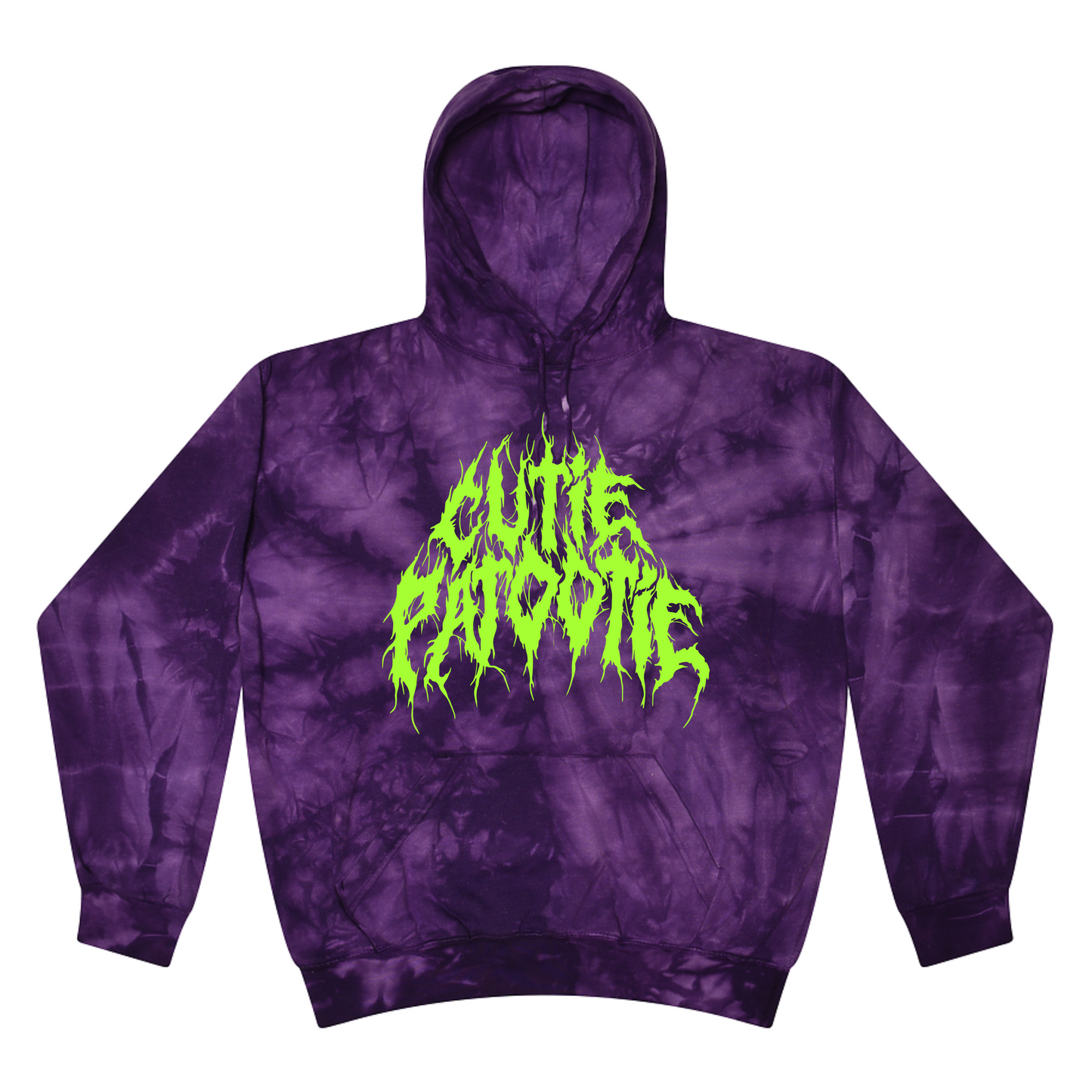 TIE DYE CUTIE PATOOTIE HOODIE