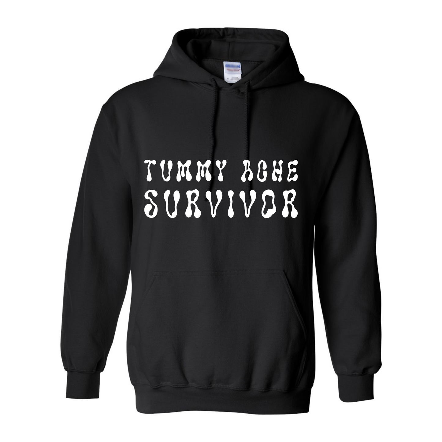 WAVY TUMMY ACHE SURVIVOR HOODIE