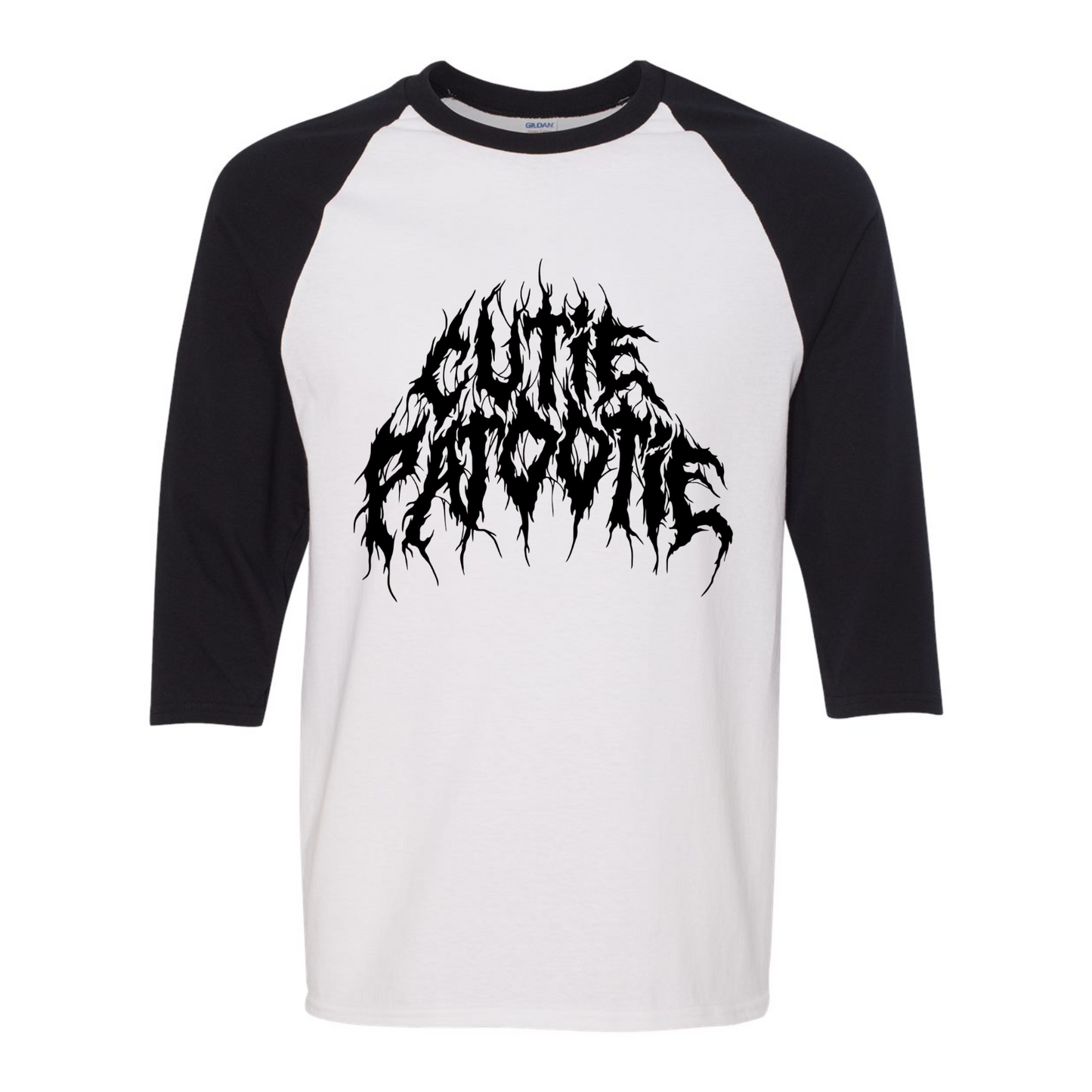 CUTIE PATOOTIE RAGLAN BASEBALL TEE